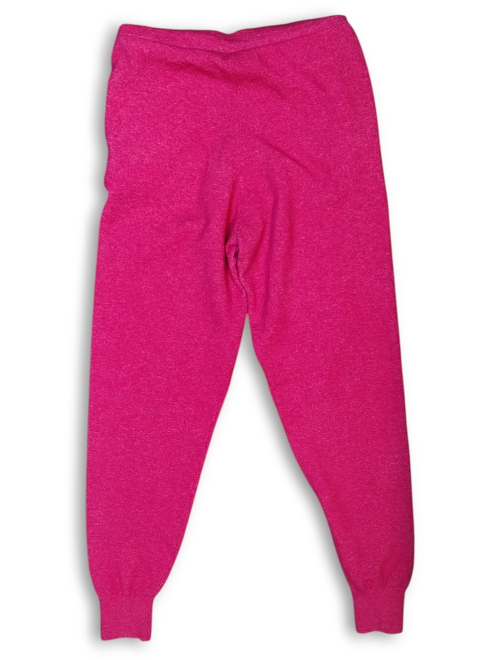 Kate Spade Cashmere Blend Joggers Pink Jewel Knit Lounge Pants M - Picture 6 of 11
